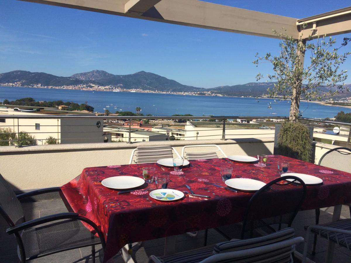 Appartamento Vue Magnifique Sur Baie Ajaccio Porticcio  Esterno foto