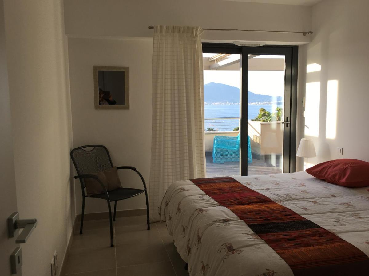 Appartamento Vue Magnifique Sur Baie Ajaccio Porticcio  Esterno foto