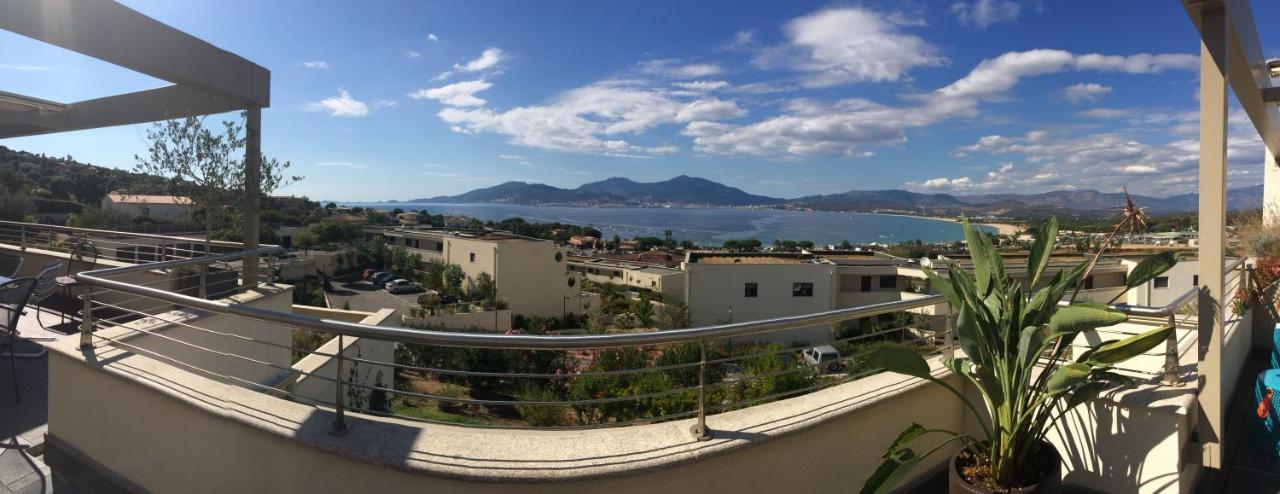 Appartamento Vue Magnifique Sur Baie Ajaccio Porticcio  Esterno foto