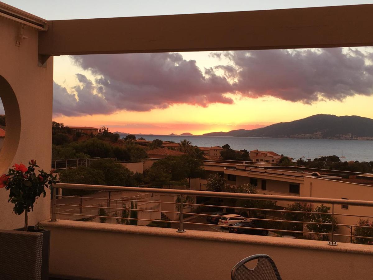 Appartamento Vue Magnifique Sur Baie Ajaccio Porticcio  Esterno foto